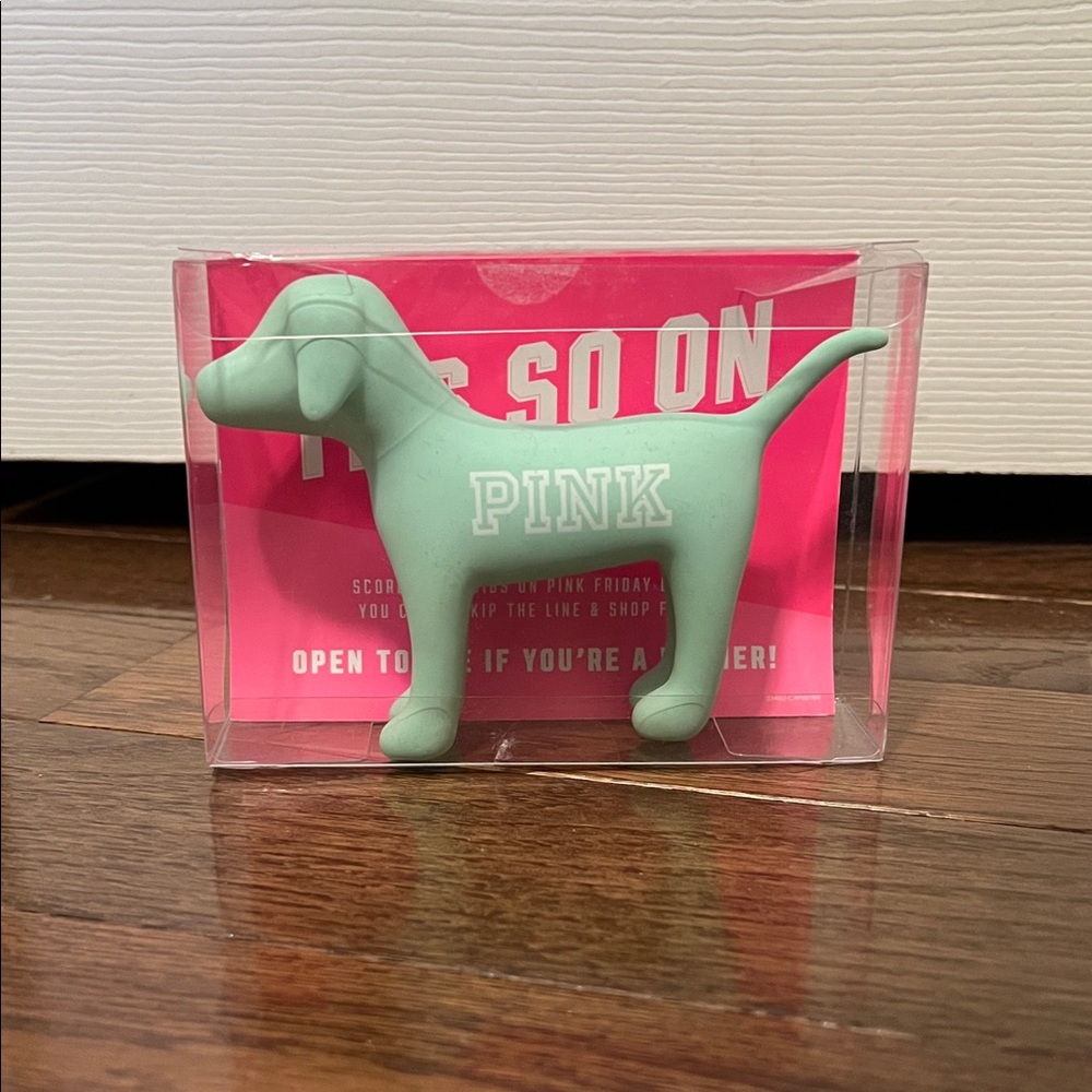 Victoria's Secret Pink Dog Toy - Mint Green